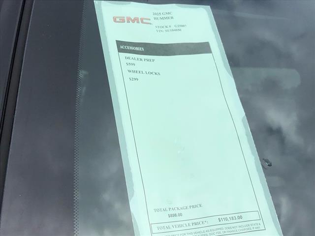 Photo of 2025 Void Black GMC HUMMER EV SUV