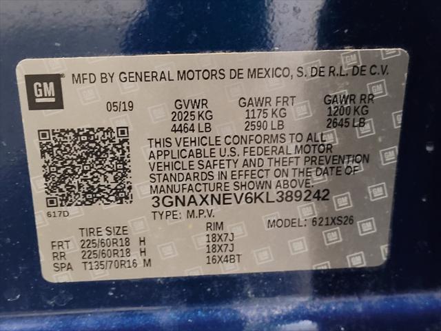 Photo of 2019 Blue Chevrolet Equinox
