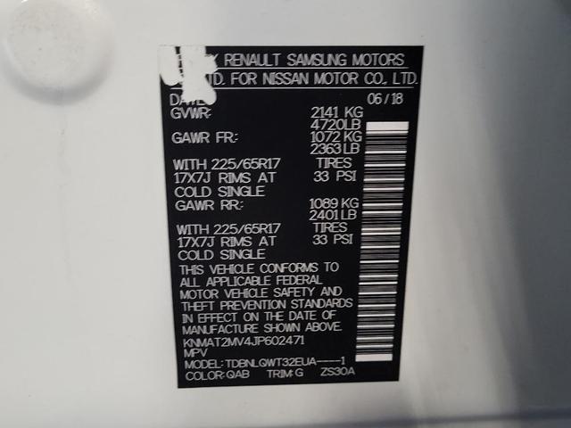 Photo of 2018 White Nissan Rogue