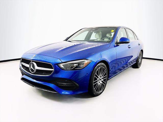 Photo of 2023 Blue Mercedes-Benz C-Class