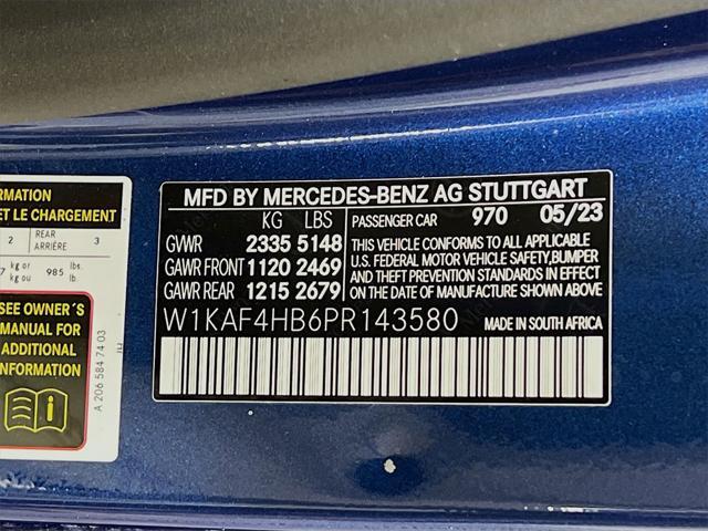 Photo of 2023 Blue Mercedes-Benz C-Class
