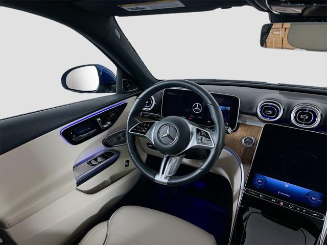 Photo of 2023 Blue Mercedes-Benz C-Class