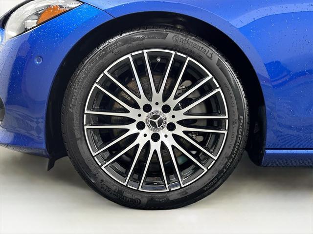 Photo of 2023 Blue Mercedes-Benz C-Class