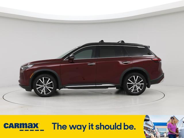 Photo of 2022 Burgundy INFINITI QX60