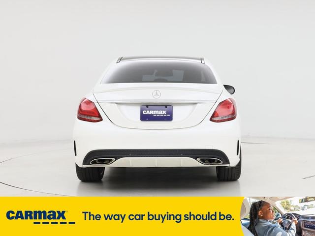 Photo of 2015 White Mercedes-Benz C-Class