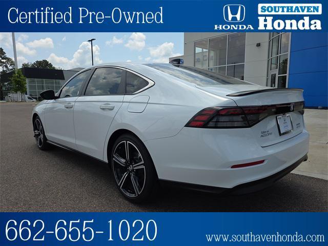 Photo of 2025 Platinum White Pearl Honda Accord Hybrid