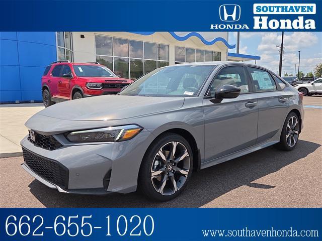 Photo of 2026 Urban Gray Pearl Honda Civic Hybrid