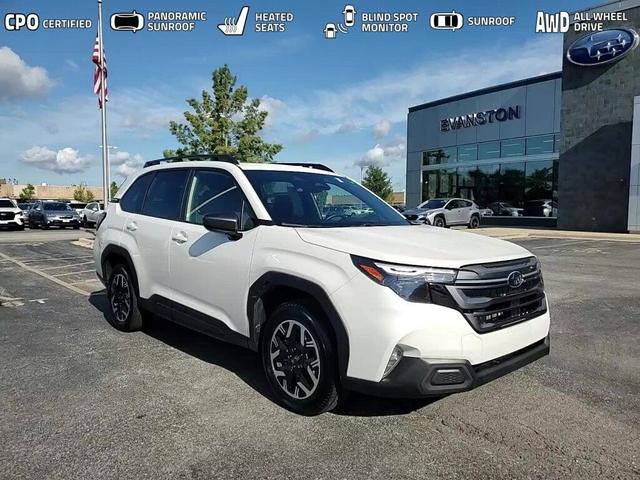 Photo of 2025 Crystal White Pearl Subaru Forester