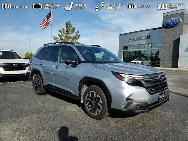 Photo of 2025 Ice Silver Metallic Subaru Forester
