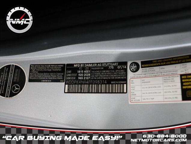 Photo of 2015 Diamond Silver Metallic Mercedes-Benz SLK-Class