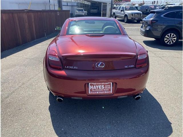 Photo of 2006 Red Lexus SC 430