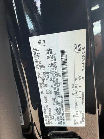 Photo of 2017 Shadow Black Ford Escape