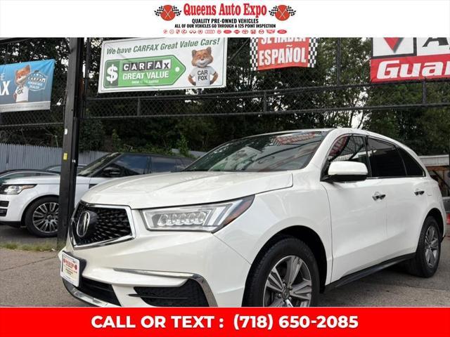 Photo of 2019 White Diamond Pearl Acura MDX