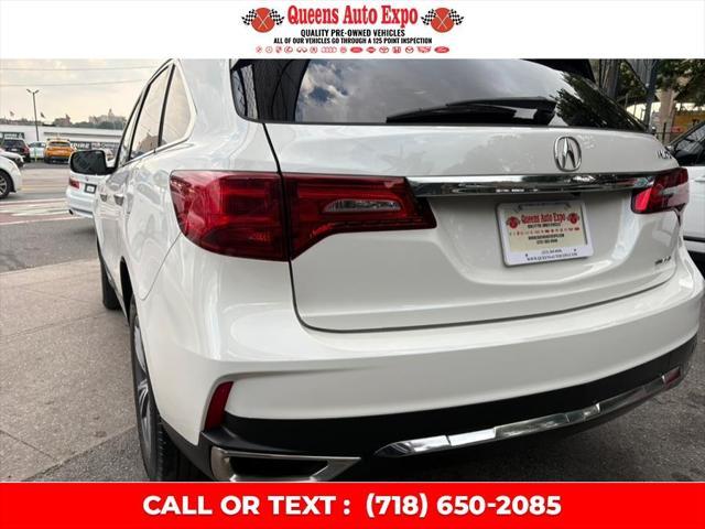 Photo of 2019 White Diamond Pearl Acura MDX