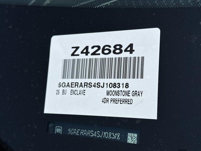 Photo of 2025 Moonstone Gray Metallic Buick Enclave