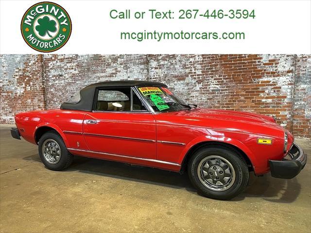 1980 Fiat Spider 2000