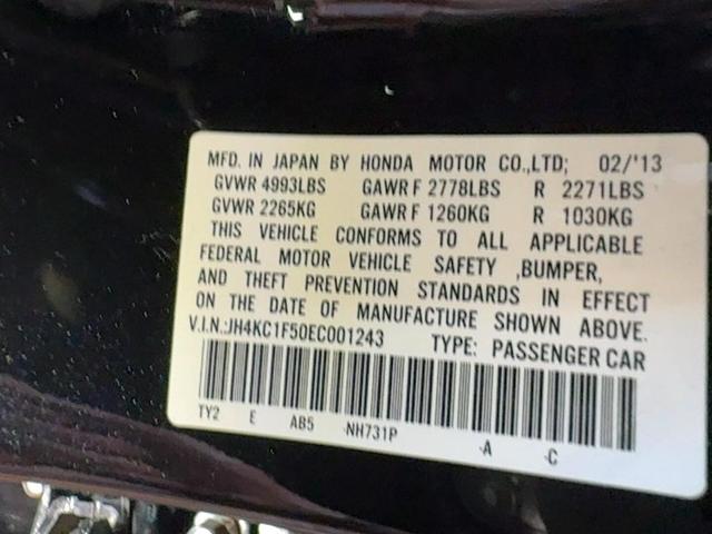 Photo of 2014 Crystal Black Pearl Acura RLX