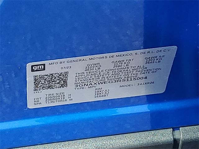 Photo of 2024 Riptide Blue Metallic Chevrolet Equinox