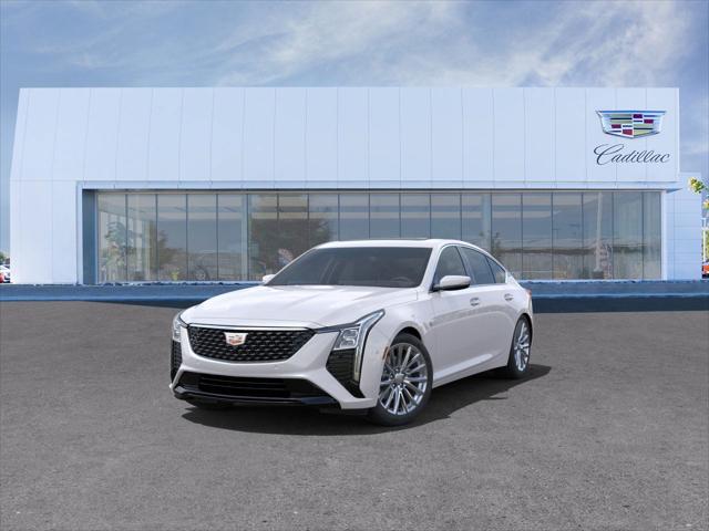 Photo of 2025 Crystal White Tricoat Cadillac CT5