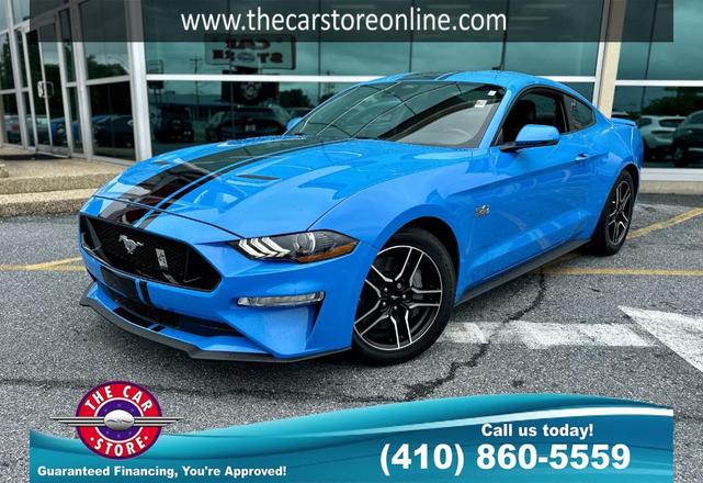 Photo of 2022 Grabber Blue Ford Mustang
