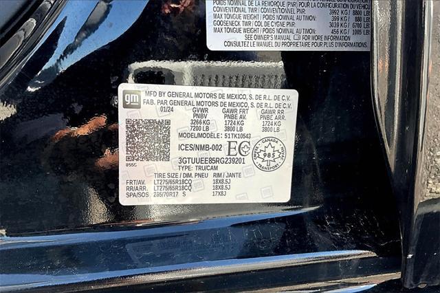 Photo of 2024 Onyx Black GMC Sierra 1500