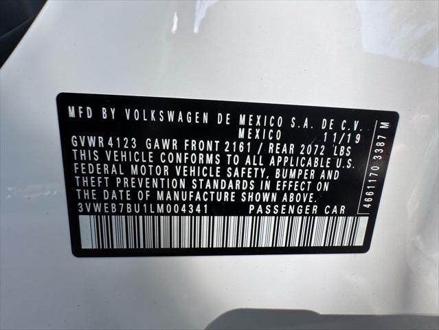 Photo of 2020 Pure White Volkswagen Jetta