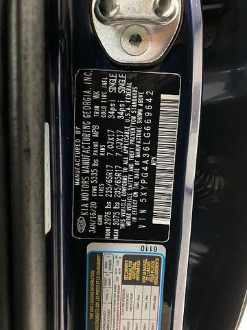 Photo of 2020 Imperial Blue Kia Sorento