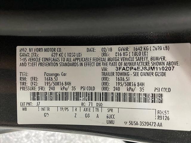 Photo of 2018 Magnetic Metallic Ford Fiesta