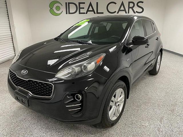 Photo of 2017 Black Cherry Kia Sportage