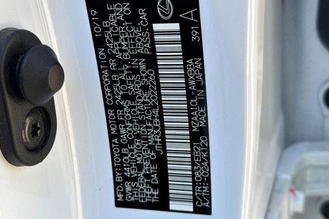 Photo of 2020 Ultra White Lexus UX 200