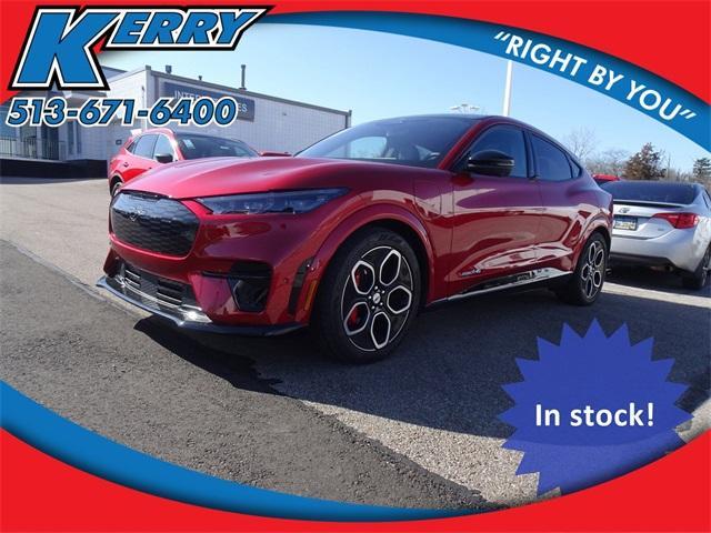 Photo of 2023 Rapid Red Metallic Tinted Clearcoat Ford Mustang Mach-E