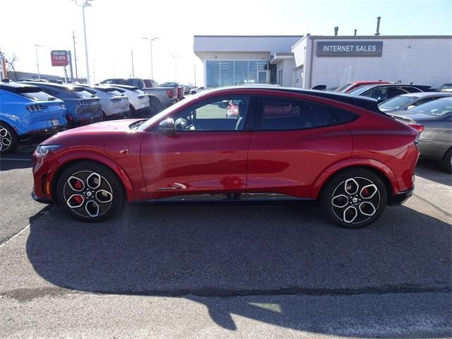Photo of 2023 Rapid Red Metallic Tinted Clearcoat Ford Mustang Mach-E