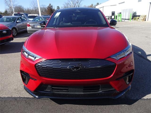 Photo of 2023 Rapid Red Metallic Tinted Clearcoat Ford Mustang Mach-E