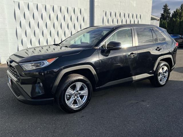 Photo of 2021 Midnight Black Metallic Toyota RAV4 Hybrid