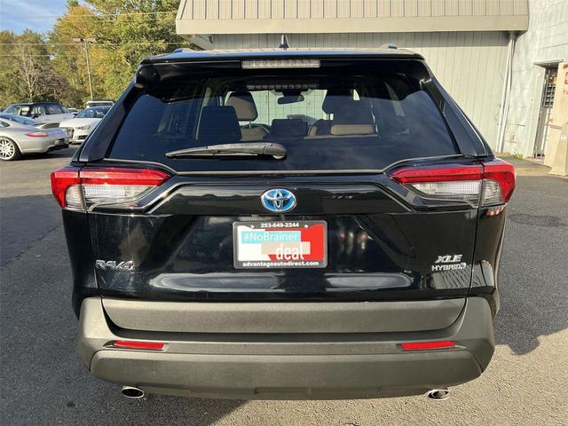 Photo of 2021 Midnight Black Metallic Toyota RAV4 Hybrid