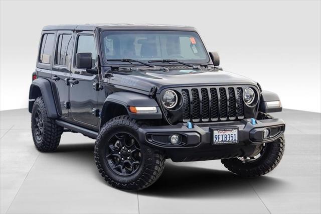 Photo of 2023 Black Clearcoat Jeep Wrangler 4xe