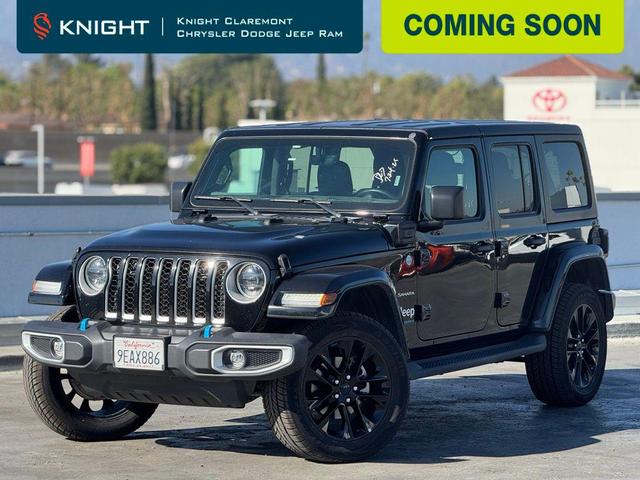 Photo of 2023 Black Clearcoat Jeep Wrangler 4xe