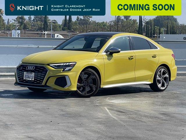 Photo of 2023 Yellow Metallic Audi S3