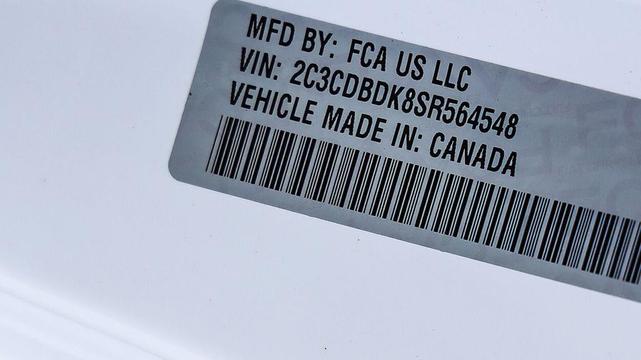 Photo of 2025 White Knuckle Dodge Charger Daytona