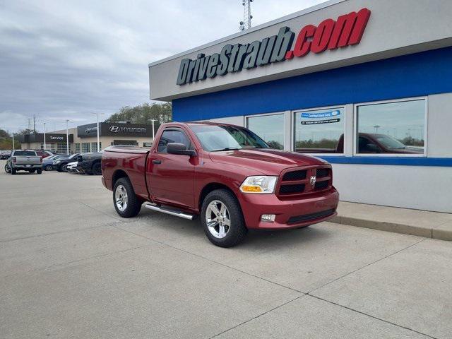 Photo of 2012 Deep Cherry Red Crystal Pearlcoat RAM 1500