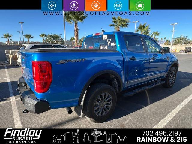 Photo of 2021 Velocity Blue Metallic Ford Ranger