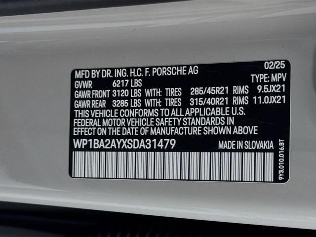 Photo of 2025 Chalk Porsche Cayenne