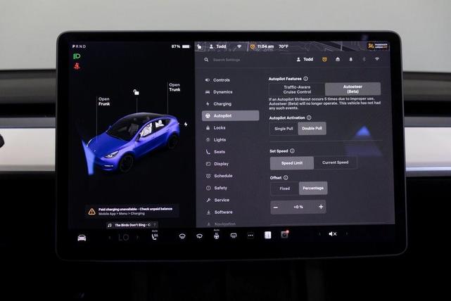 Photo of 2021 Blue Tesla Model Y