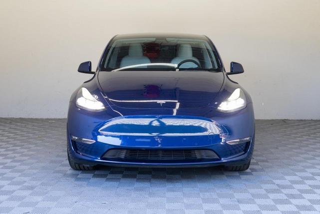 Photo of 2021 Blue Tesla Model Y
