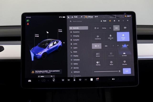 Photo of 2021 Blue Tesla Model Y
