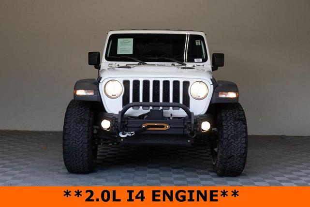 Photo of 2021 Bright White Clearcoat Jeep Wrangler