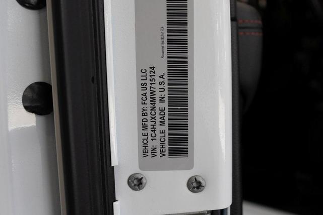 Photo of 2021 Bright White Clearcoat Jeep Wrangler