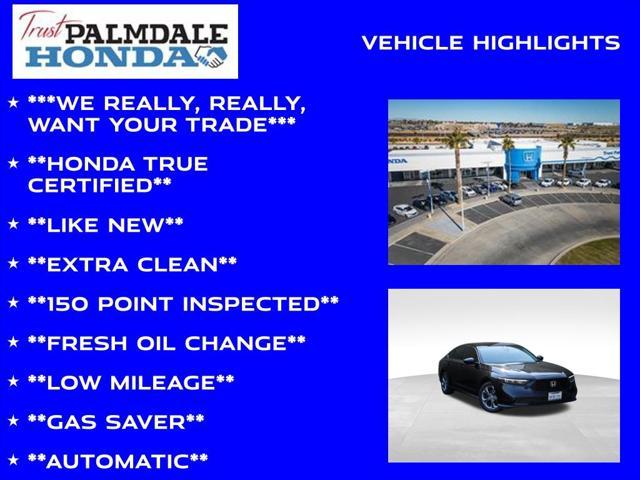 Photo of 2023 Crystal Black Pearl Honda Accord