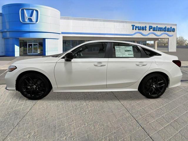 Photo of 2026 Platinum White Pearl Honda Civic Hybrid