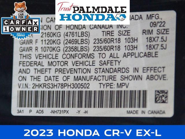 Photo of 2023 Crystal Black Pearl Honda CR-V